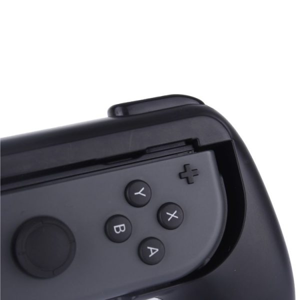 One Pair HAMTOD for Nintendo Switch Joy-Con Controller (Not Included) Controller Holder Grips (Black) - Image 6