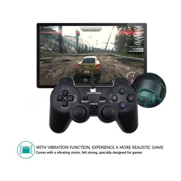 Wired Game Controller Computer Game Handle for PS 2 / PC - Image 8