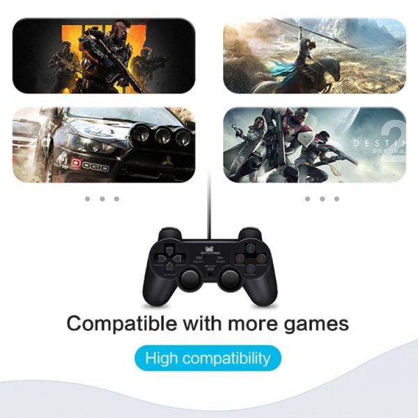 Wired Game Controller Computer Game Handle for PS 2 / PC - Image 9