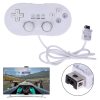 Wii Classic Second Generation Handle Wired Game Controller Gamepad (White)