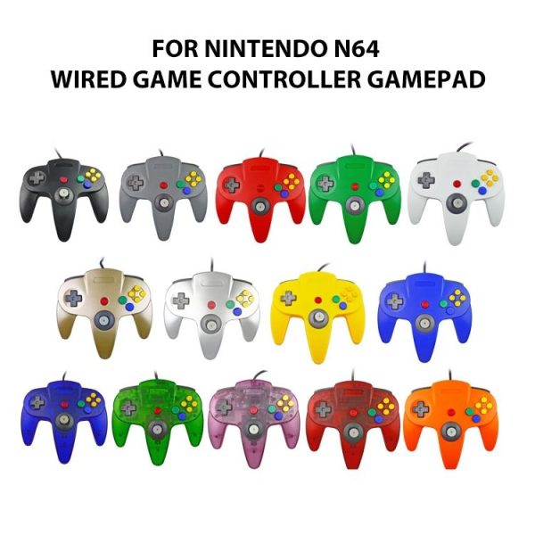 Nintendo N64 Wired Game Controller Gamepad (Silver) - Image 4