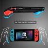 TPU Shell Handle Grip with Game Card Slot Anti-Shock Cover Silicone Case for Nintendo Switch, with Logo - Image 11