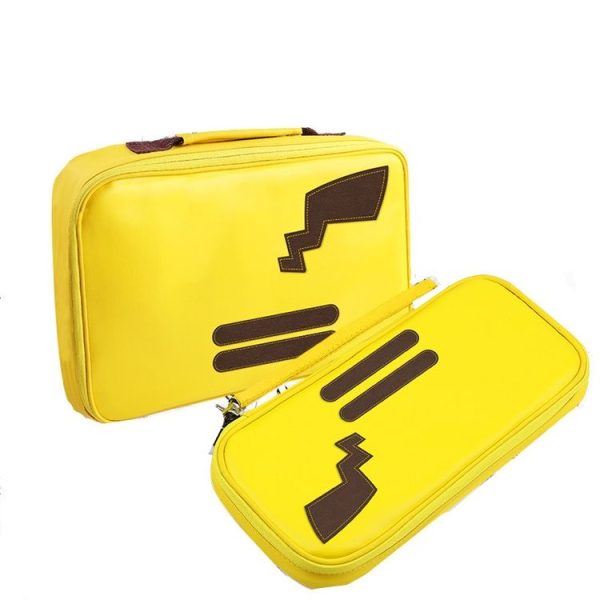 Game Machine Dropproof PU Storage Protection Bag with Detachable Lanyard for Nintendo Switch, Small Size: 25 x 4 x 12.5cm - Image 3