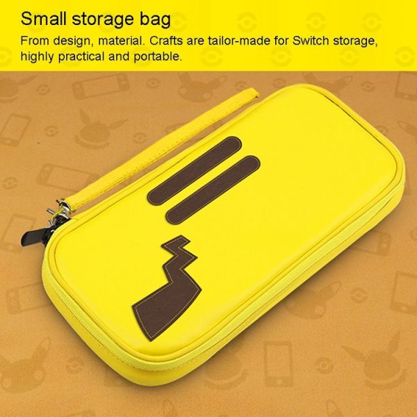 Game Machine Dropproof PU Storage Protection Bag with Detachable Lanyard for Nintendo Switch, Small Size: 25 x 4 x 12.5cm - Image 9