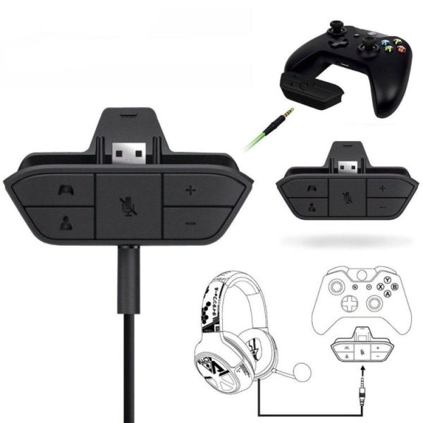 Stereo Headset Audio Adapter Headphone Converter for Xbox One - Image 7