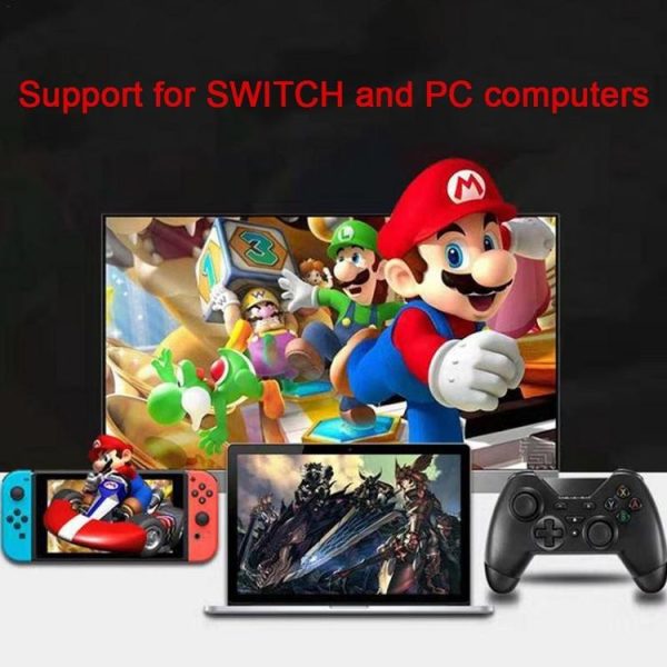 Bluetooth Game Joystick Controller for Nintendo Switch Pro (Black) - Image 8
