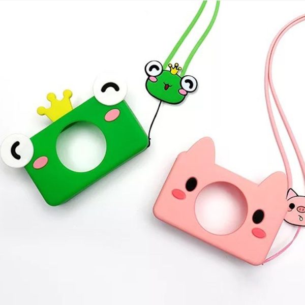 D9 8.0 Mega Pixel Lens Fashion Thin and Light Mini Digital Sport Camera with 2.0 inch Screen & Elk Shape Protective Case & 32G Memory for Children - Image 11