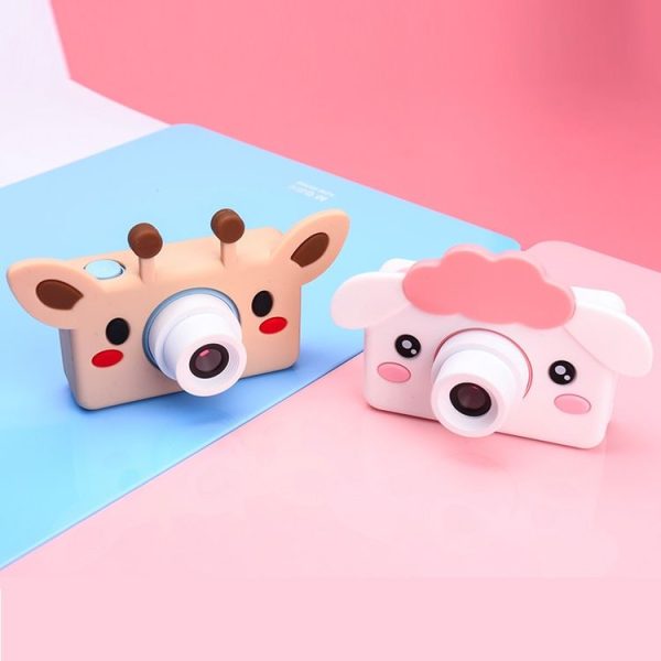 D9 8.0 Mega Pixel Lens Fashion Thin and Light Mini Digital Sport Camera with 2.0 inch Screen & Elk Shape Protective Case & 32G Memory for Children - Image 12