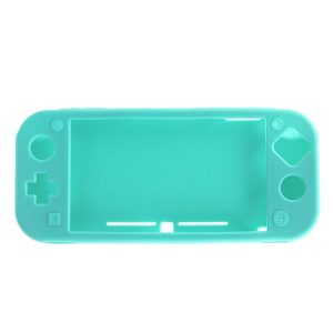 IPLAY Game Host Silicone Full Coverage Protective Case with Screen Protector for Switch Lite (Mint Green)