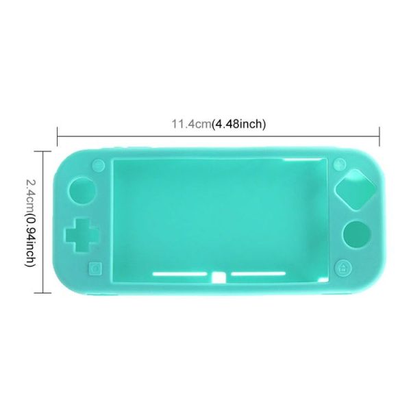 IPLAY Game Host Silicone Full Coverage Protective Case with Screen Protector for Switch Lite (Mint Green) - Image 2