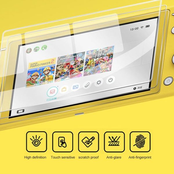 IPLAY Game Host Silicone Full Coverage Protective Case with Screen Protector for Switch Lite (Mint Green) - Image 6