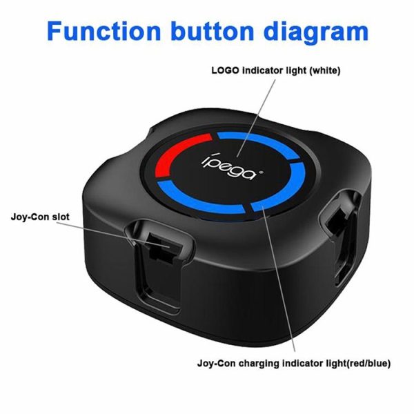 PG-9177 4 in1 Gamepad Charger for Nintendo Switch Joycon - Image 4