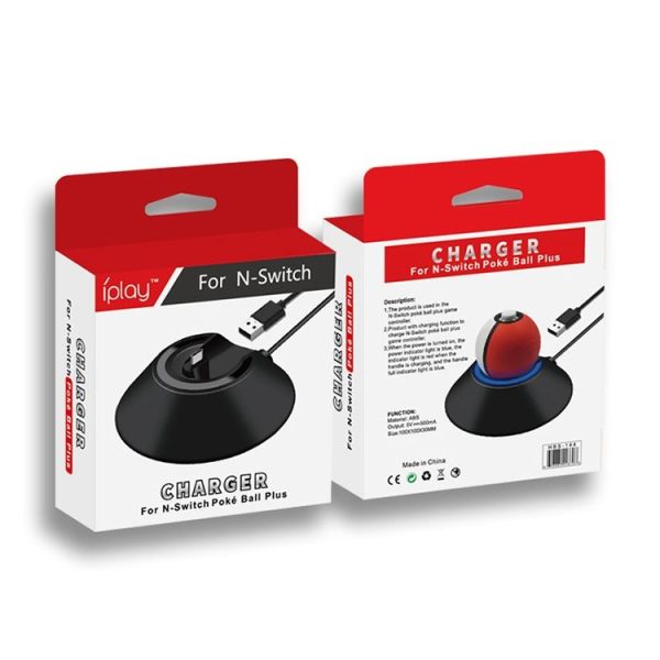 Type-C Charger Charging Dock Station Stand for Nintendo Poke Ball Plus - Image 6