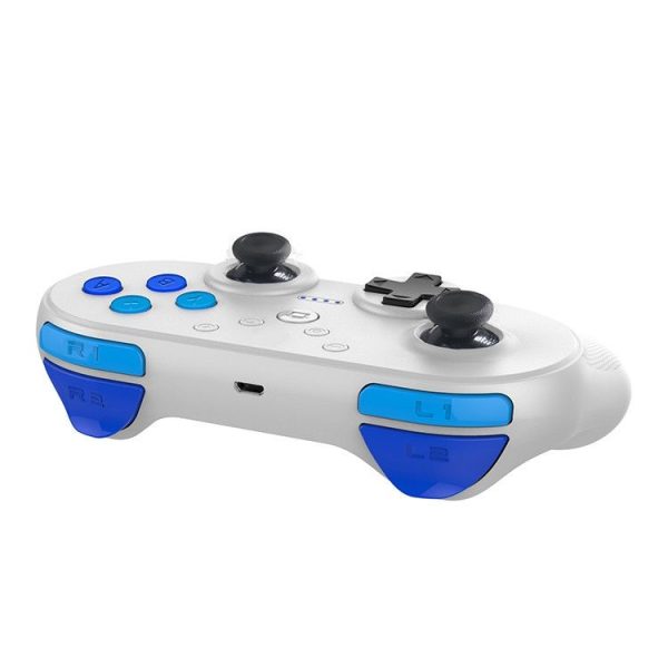 JYS Mini Wireless Bluetooth Game Controller Gamepad for Switch (White) - Image 3