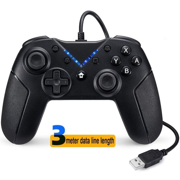 Wired Game Controller Gamepad for Switch, with Voice & 3.5mm Headphone Jack - Image 4