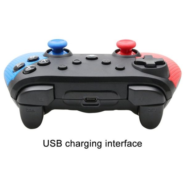 Wireless Bluetooth Game Controller Gamepad for Switch Pro, Support Turbo Function (White) - Image 4