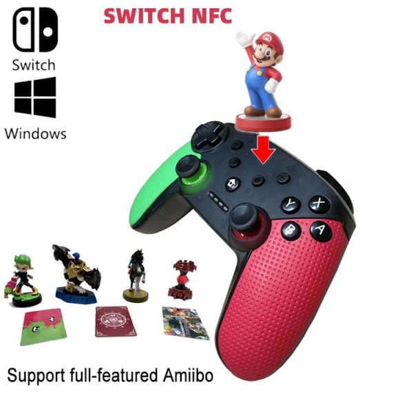 Wireless Game Controller Gamepad for Switch Pro, Support Any Key Wake Up & NFC Function - Image 4