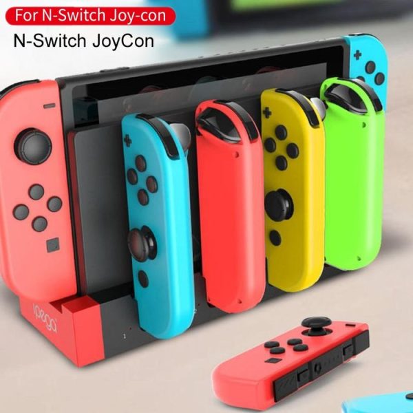 IPega PG-9186 Game Controller Charger Charging Dock Stand Station Holder with Indicator for Nintendo Switch Joy-Con - Image 11