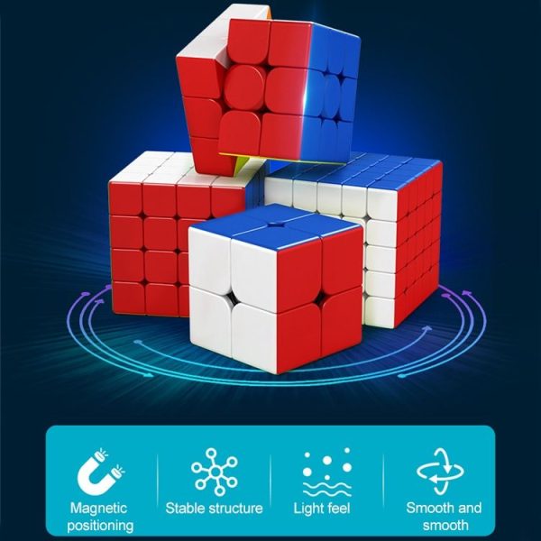 Moyu Meilong Magnetic Speed Magic Cube Two Layers Cube Puzzle Toys - Image 11
