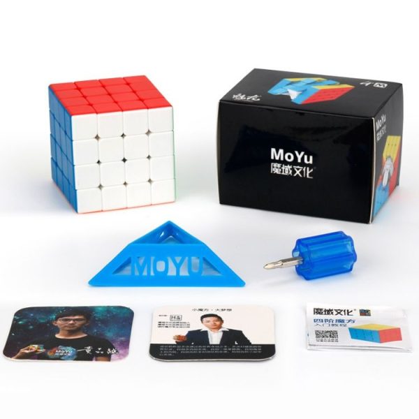 Moyu Meilong Magnetic Speed Magic Cube Four Layers Cube Puzzle Toys - Image 3