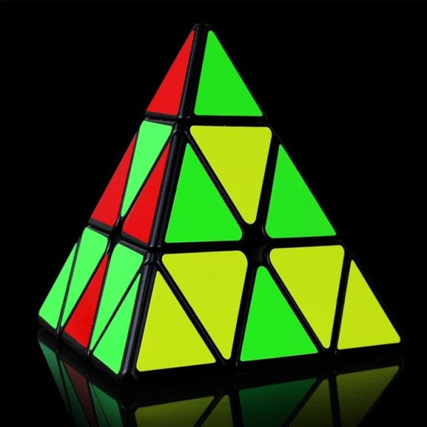 Moyu QIYI M Series Magnetic Speed Magic Cube Pyramid Cube Puzzle Toys (Black) - Image 10