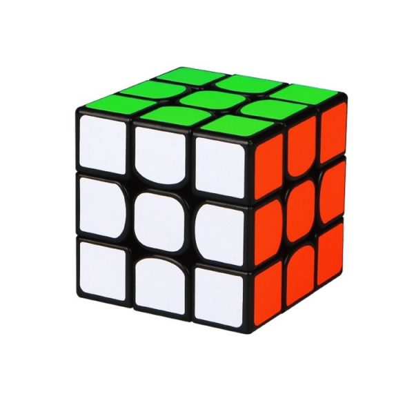 Moyu QIYI M Series Magnetic Speed Magic Cube Three Layers Cube Puzzle Toys (Black) - Image 2