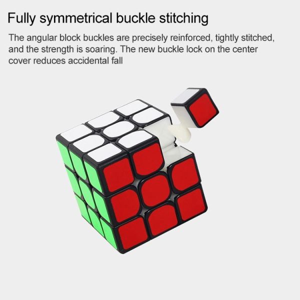 Moyu Mr. M Series Magnetic Cube Twisty Puzzle Toy Three Layers Cube Puzzle Toys (Black) - Image 5