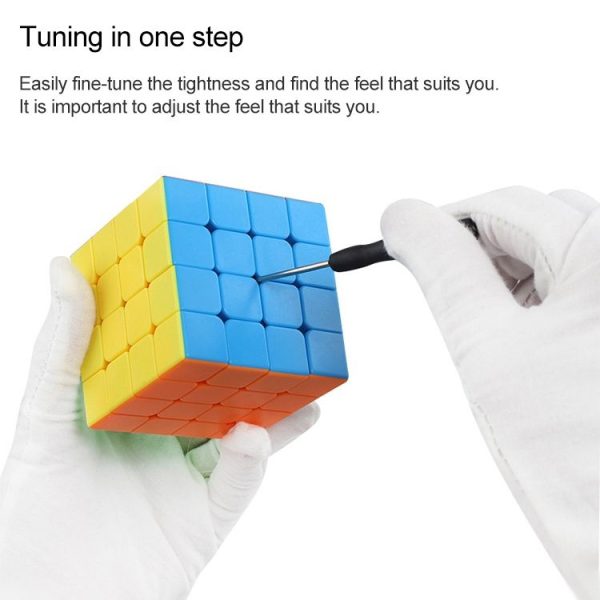 Moyu Mr. M Series Magnetic Cube Twisty Puzzle Toy Three Layers Cube Puzzle Toys (Black) - Image 7