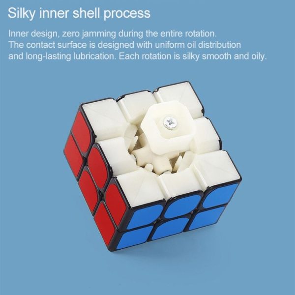 Moyu Mr. M Series Magnetic Cube Twisty Puzzle Toy Three Layers Cube Puzzle Toys (Black) - Image 8