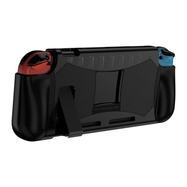 TPU Soft Protective Shell Drop Resistance for Nintendo Switch (Black)