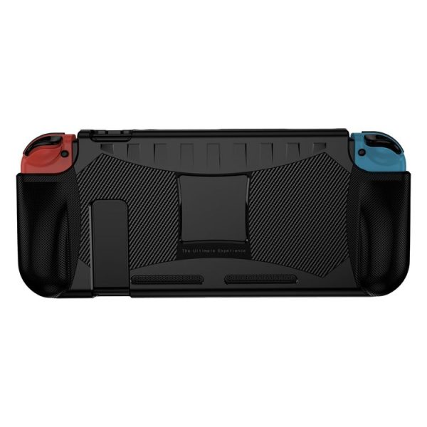 TPU Soft Protective Shell Drop Resistance for Nintendo Switch (Black) - Image 2