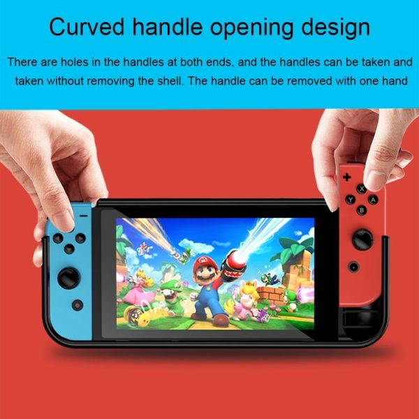 TPU Soft Protective Shell Drop Resistance for Nintendo Switch (Black) - Image 7
