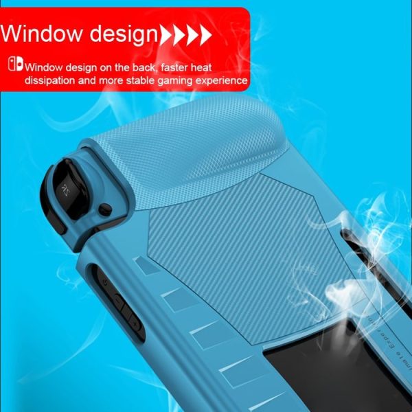 TPU Soft Protective Shell Drop Resistance for Nintendo Switch (Black) - Image 8