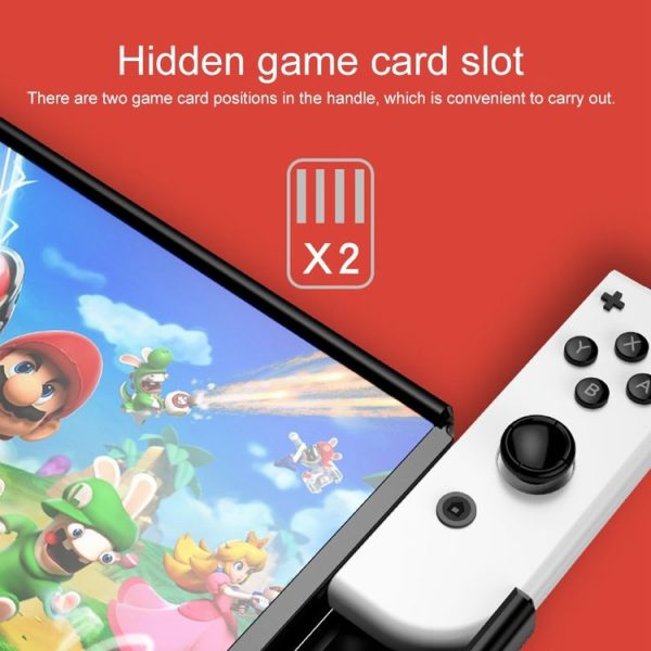 TPU + PC Protective Cover for Nintendo Switch OLED (Black) - Image 4