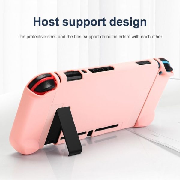 Nintendo Switch Pure Color Shockproof TPU Case (Black) - Image 6