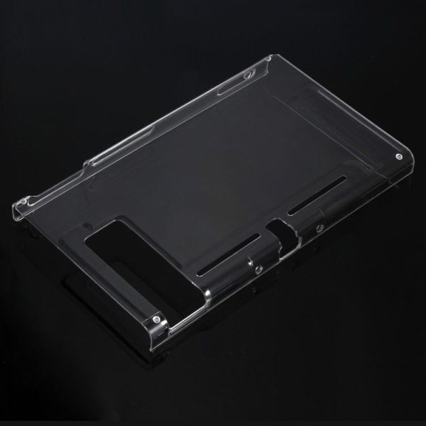 DOBE TNS-1710 4 in 1 Crystal Hard Shell Case for Nintendo Switch Body and Gamepad (Transparent) - Image 4