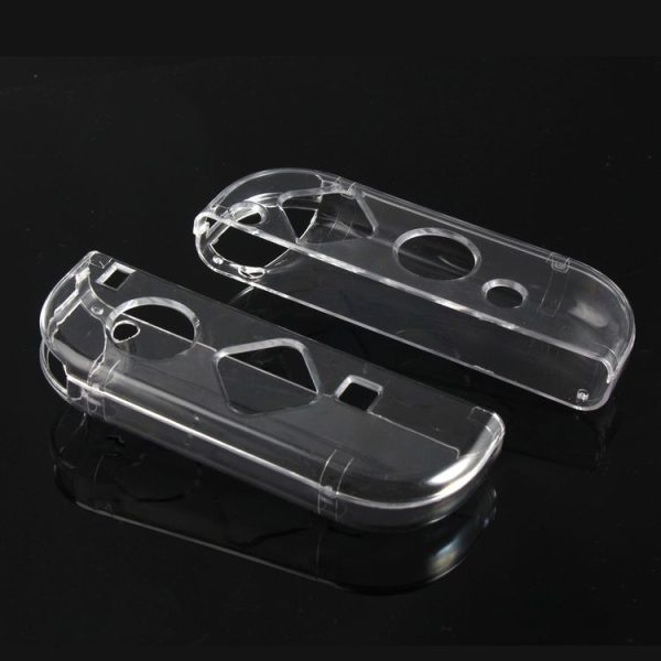 DOBE TNS-1710 4 in 1 Crystal Hard Shell Case for Nintendo Switch Body and Gamepad (Transparent) - Image 5