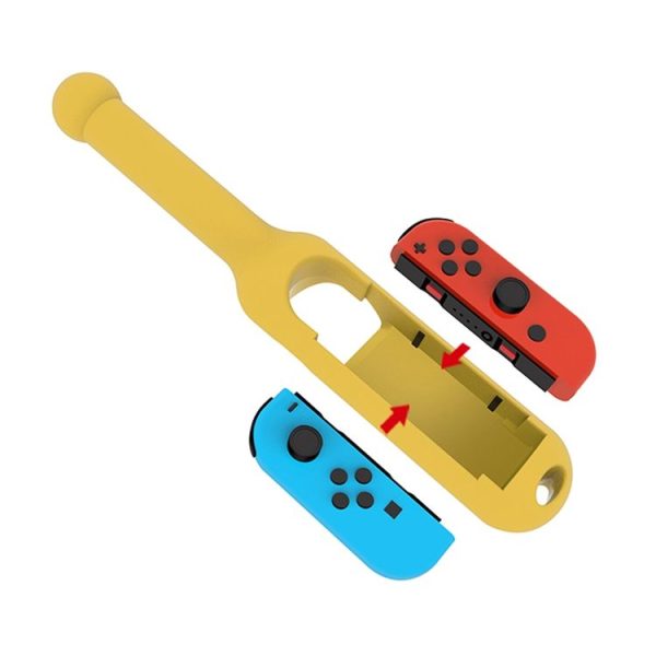 2 PCS DOBE TNS-1842 Handle Holder Grip Drumstick with Wrist Strap for Nintendo Switch Joy-con Drum Games - Image 3
