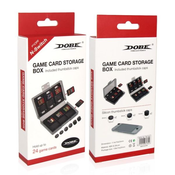 DOBE TNS-1844 2 in 1 Card Storage Box + Mushroom Caps Kits for Nintendo Switch - Image 7