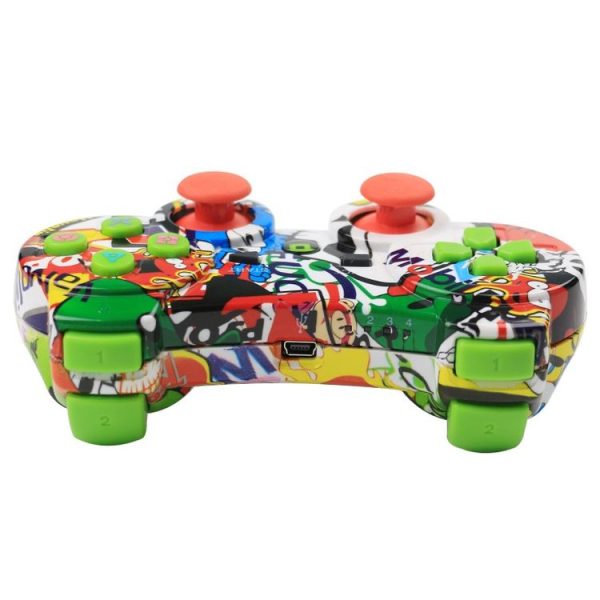 Colorful Bending Wireless Bluetooth Game Handle Controller for PS3 - Image 5
