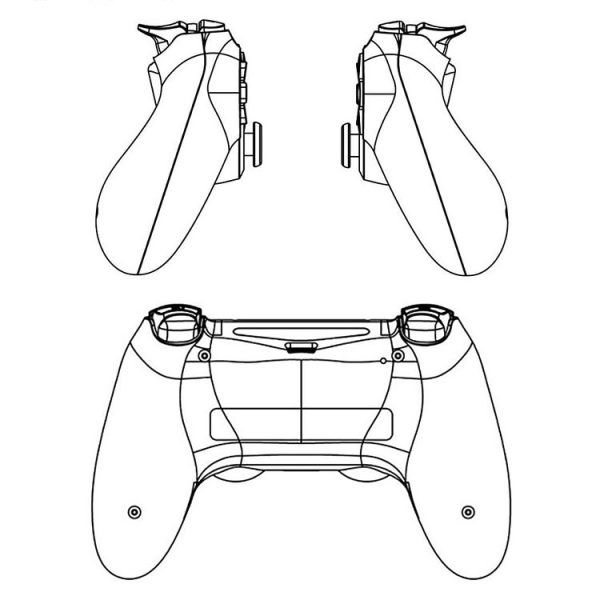 Army Green Camouflage Wireless Bluetooth Game Handle Controller for PS4 - Image 3