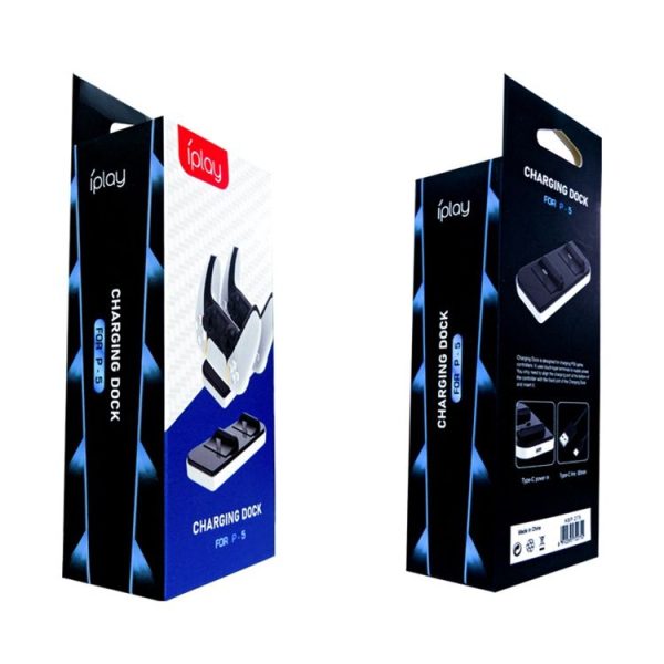 IPlay HBP-275 Dual Charging Stand Handle Charger Charging Dock Base Station for PS5 - Image 5