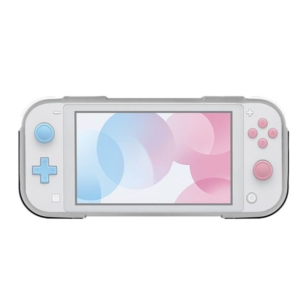 2 In 1 TPU Protective Case with Holder for Switch Lite (Grey)