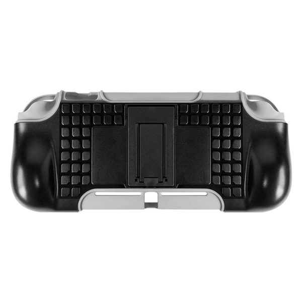 2 In 1 TPU Protective Case with Holder for Switch Lite (Grey) - Image 3