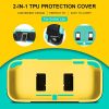 2 In 1 TPU Protective Case with Holder for Switch Lite (Grey) - Image 7