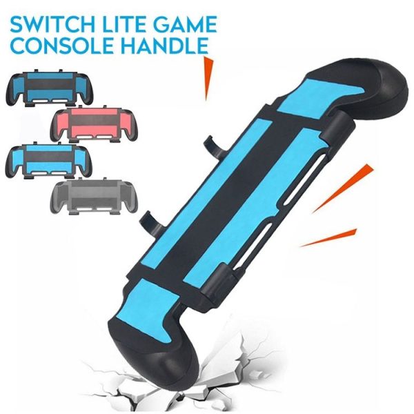 Non-slip Grip Handle Protective Case for Switch Lite (Blue) - Image 4