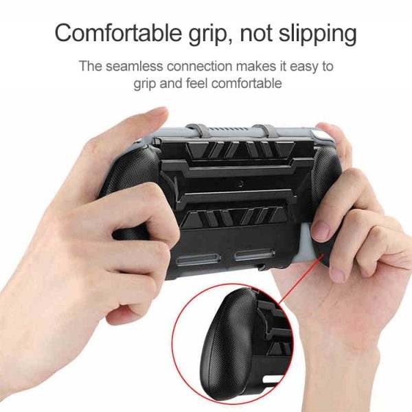 Non-slip Grip Handle Protective Case for Switch Lite (Blue) - Image 5