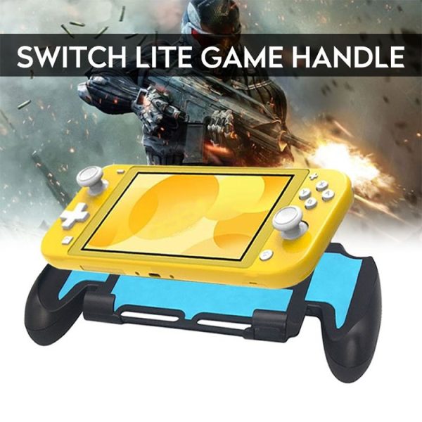 Non-slip Grip Handle Protective Case for Switch Lite (Blue) - Image 8
