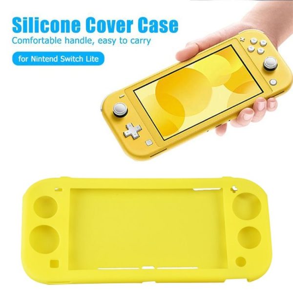 Non-slip Silicone Full Coverage Protective Case for Switch Lite (Blue) - Image 3