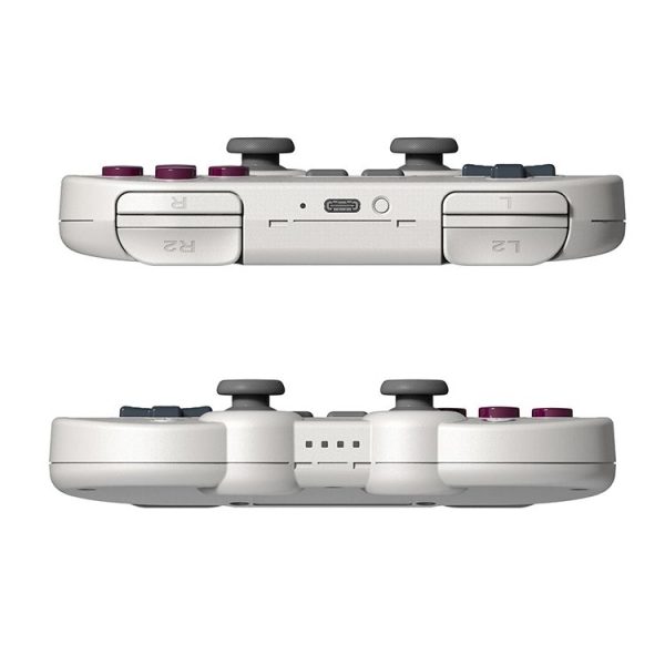 8BitDo SN30 Pro Bluetooth Gamepad Hall Version for Switch / Steam / PC / Android (White) - Image 3
